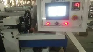 Auto edge banding machine testing video