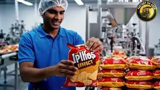 Factory me aalu ki chips kaise banti hai how to make chips in factory 
