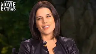 SKYSCRAPER | On-set visit with Neve Campbell 