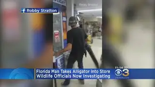 Man Brings Alligator Into Florida Convenience Store As 'Prank'