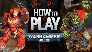 How to Play Warhammer 40,000. Basic Rules Overview and Demo Game