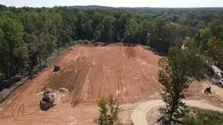 Hubrich Construction progress for the Faith Academy Charter School new school campus October 2023