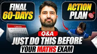 How to Prepare for Maths Board 2026(Perfect 60-Day&nbsp;Strategy!)&nbsp;😱