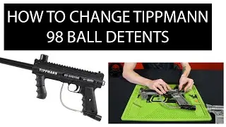 How To Replace Tippmann 98 Detents / How To ChangeTippmann 98 Custom Ball Detents/Tippmann Paintball