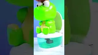Satisfying With Unboxing & Review Miniature Poop Slime Toilet Video l ASMR Videos
