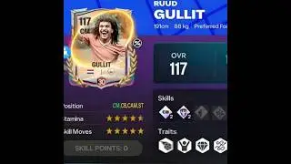Ruud Gullit stats ☠️🔥#gullit #footyverse #fcmobile #cm #ruudgullit