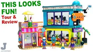 LEGO Friends 2025 Comic Book & Game Shop 42674 Unboxing, Tour, & Review