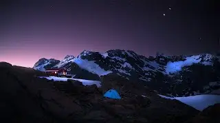 Hiking to Mueller Hut in 1 minute for a White Christmas | New Zealand