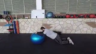 Pillar Bridge Dynamic Rolling Kneeling Stability Ball