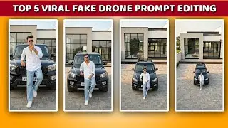 AI Fake Drone Shot Tutorial | Instagram Trending Ai Drone Short Video Editing Tutorial #goutam_soni 