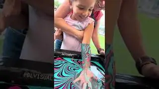 Body Marbling Paint Dip 87 by Black Light Visuals