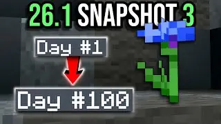 NEW Day Counter! - Minecraft 26.1 Snapshot 3