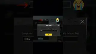 Change Id name but😭😭 | Pubg#pubgmobile #bgmi #pubg #gaming #shorts