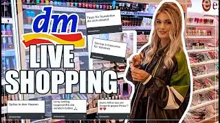 DM LIVE SHOPPING August 2023 mit TIPPS & HACKS - Top 5 Mascaras, Rötungen, Spliss usw. I Cindy Jane