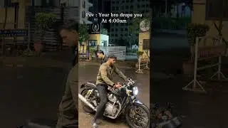 Wait for end💀💀 #gt650cc #redrooster #gymrat #biker #exhaust #sound #royalenfield #gt650 #bullet
