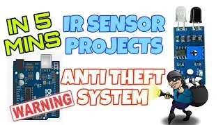 Arduino Projects using IR Sensor || Anti theft system 🔐#arduino #project #iot #scienceproject #diy