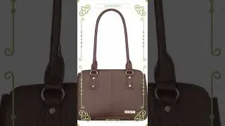 Keywest Women's Vegan Leather Penguin Handbag Shoulder Bag Ladies Purse (Brown) (Large)