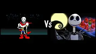 Super Smash Bros (Wii U) Папирус против Джека Скеллингтона