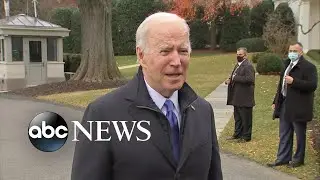 Biden warns of 'severe consequences' if Putin moves on Ukraine l ABC News
