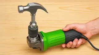 Why isn't it patented? Put a hammer in an angle grinder and you'll be surprised.