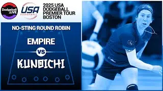 Empire vs Kunoichi / 2025 USA Dodgeball Premier Tour Boston