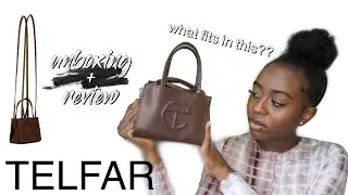 Telfar bag 👜 ⇢ unboxing + in-depth review