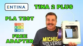 Free Tinkercad Filament Adapter & Generic PLA Entina Tina2 Plus Tips