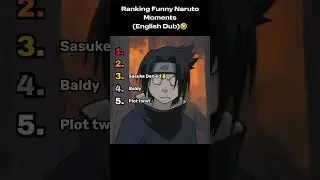 Ranking Funny Naruto moments🤣 #anime #funny