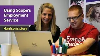 Halving The Disability Employment Gap - Harrison's story - Scope video