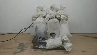 Gatto e topo presepe in movimento