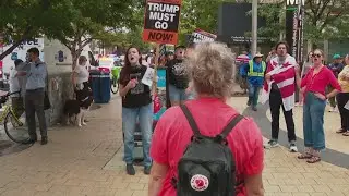 Columbia Heights protesters lash out against ICE, Federal crackdown