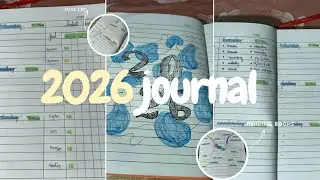 2026preparation|weekly journal|daily routine|aesthetic colour 