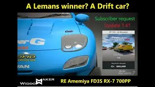 GT7 RE Amemiya RX7  Le Mans WTC 700 Fastest lap fastest Car Best Car Gran Tourismo How to Grind Upda