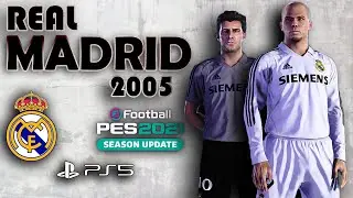 REAL MADRID  2005 - 🌀PES 2021🤴   - PS5 - PS4 - PC