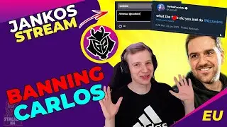 G2 Jankos BANNED G2 Carlos in Chat | G2 Carlos ROASTING G2 Jankos on Twitter