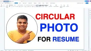 Как добавить фотографию в резюме в WPS Office