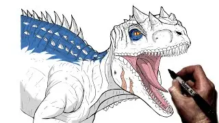 How To Draw Alloraptor | Step By Step | Jurassic World