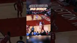 Domina el Jab Euro Step:Tutorial R&aacute;pido 🧠Siguenos para ver todo el mi&eacute;. #Shorts #basket #streetball