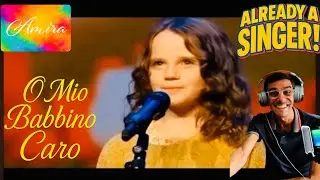 FIRST TIME SEEING AMIRA WILLIGHAGEN SING - O MIO BABBINO CARO - HGT | UK SONG WRITER KEV REACTS