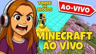 VOC&Ecirc;S CONTROLAM O JOGO &ndash; Torre de Blocos Interativa no Minecraft 🔥
