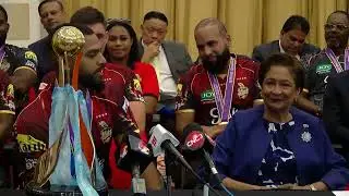Премьер-министр встречается со спортсменами TKR и чемпионата мира