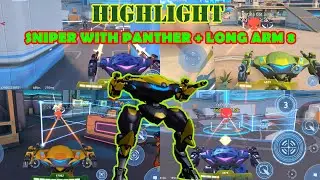 [Mech Arena] Highlight #1: Sniper Skill With Panther & Longarm 8 | V&agrave;ng Teacher & Fan