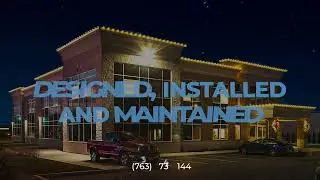 Commercial Christmas Light Installation in Minnesota
