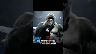 King Kong of Comedy: Gorilla Takes on 100 Men Debate with Laughs!