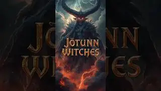 J&ouml;tunn Witches: Giant Sorceresses of Norse Mythology ⚡🧙&zwj;♀️ #shorts #norsemythology