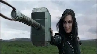 Thor's hammer broken by hela. Hindi. Thor ragnarok