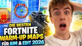 Die BESTEN Fortnite Warm-Up-Maps f&uuml;r Aim & Edit (2026) #fortnite #warmup #aim #edit