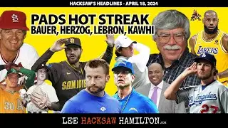 Padres Hot Streak, Trevor Bauer, Lakers, Clippers, Rams, Chargers, Aztecs, NHL, Sports Media