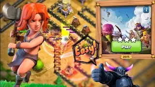 Easiest Way to 3 Star the 2015 Challenge in Clash Of Clans | 10 Year Anniversary Challenge Day 4!!