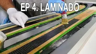 Cómo fabricar un esquí a medida. Ep 4: Refuerzos y Laminado